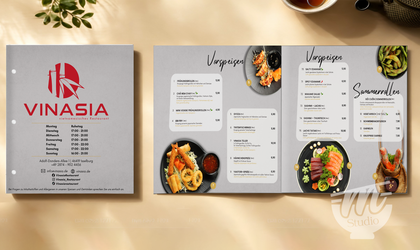 Thiết Kế Menu Nhà Hàng Đa Ngôn Ngữ